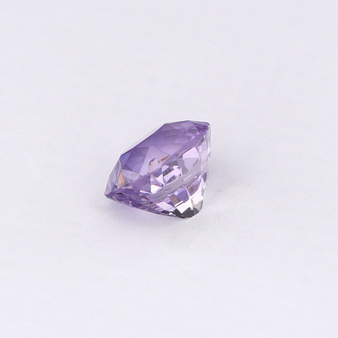 1.11 Ct Pale Purple Ceylon Sapphire Unheated Oval Cut