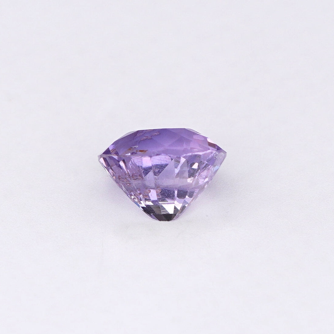 1.11 Ct Pale Purple Ceylon Sapphire Unheated Oval Cut