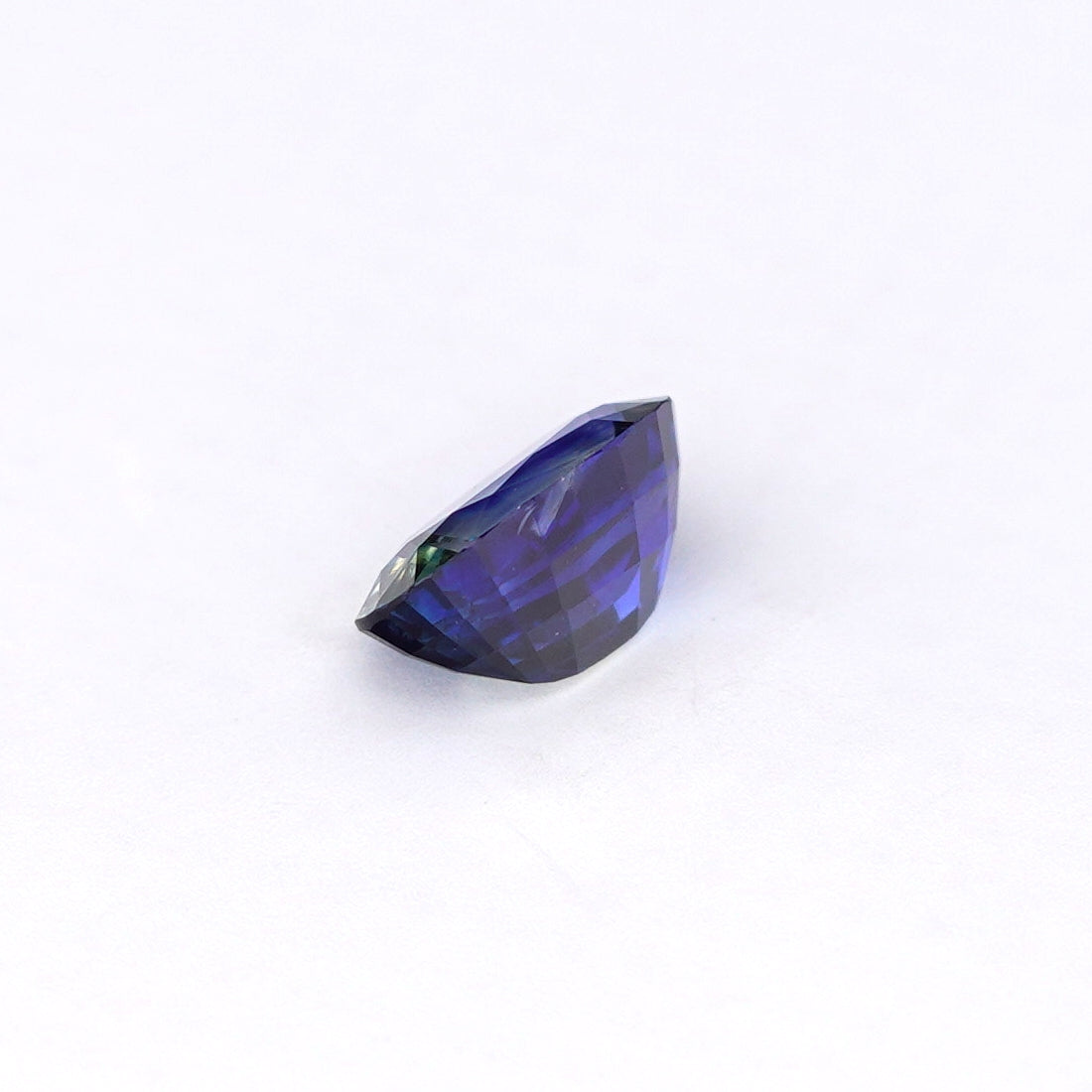 0.72 Ct Bi Colour (Blue and Yellow) Ceylon Sapphire Oval Cut