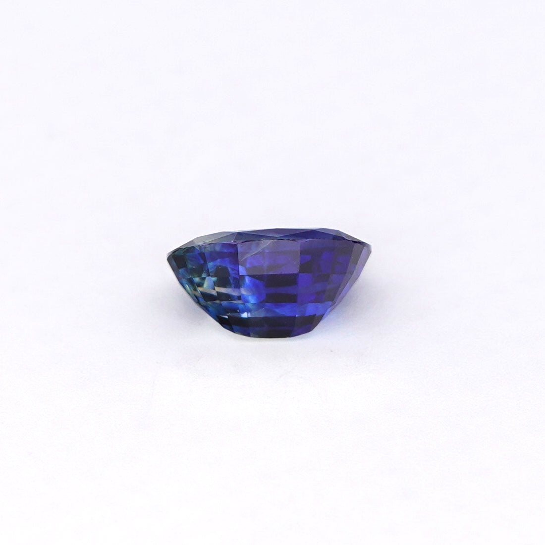 0.72 Ct Bi Colour (Blue and Yellow) Ceylon Sapphire Oval Cut