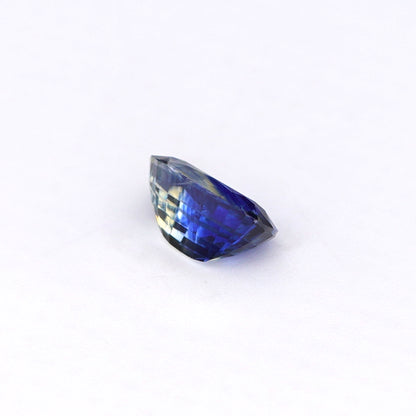 0.72 Ct Bi Colour (Blue and Yellow) Ceylon Sapphire Oval Cut