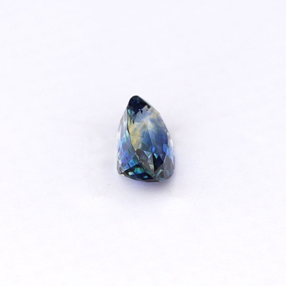 0.72 Ct Bi Colour (Blue and Yellow) Ceylon Sapphire Oval Cut