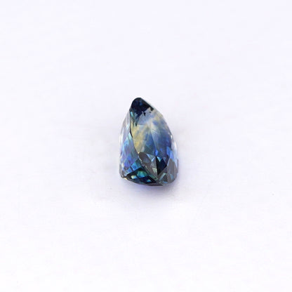 0.72 Ct Bi Colour (Blue and Yellow) Ceylon Sapphire Oval Cut
