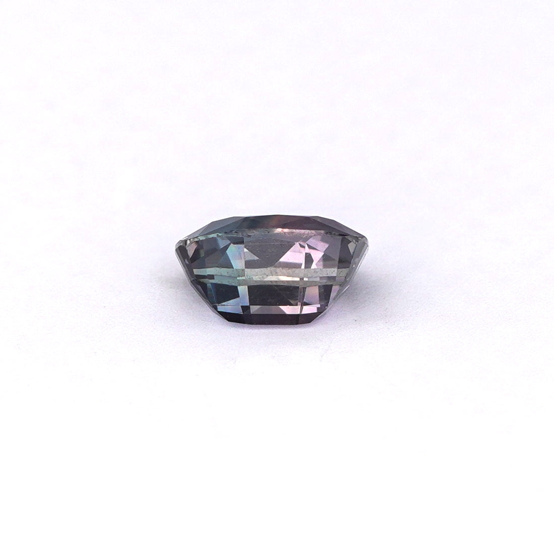 0.66 Ct Bi Colour (Blue and Purple) Ceylon Sapphire Long Cushion
