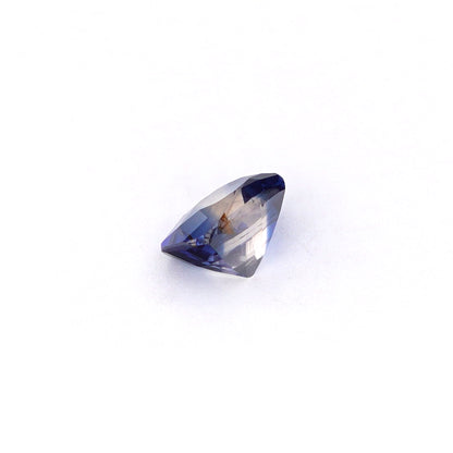 0.55 Ct Bi Colour (Blue and White) Ceylon Sapphire Cushion Cut