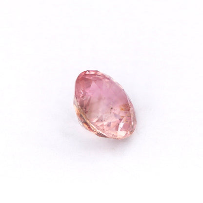 1.35 Ct Padparadscha Ceylon Sapphire Unheated Round Cut