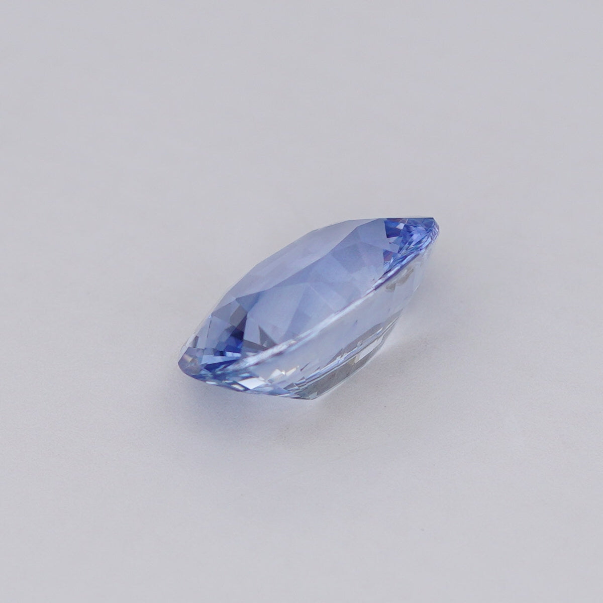 2.11 Ct Pastel Blue Ceylon Sapphire Unheated Oval Cut