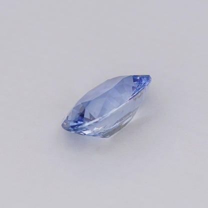 2.11 Ct Pastel Blue Ceylon Sapphire Unheated Oval Cut
