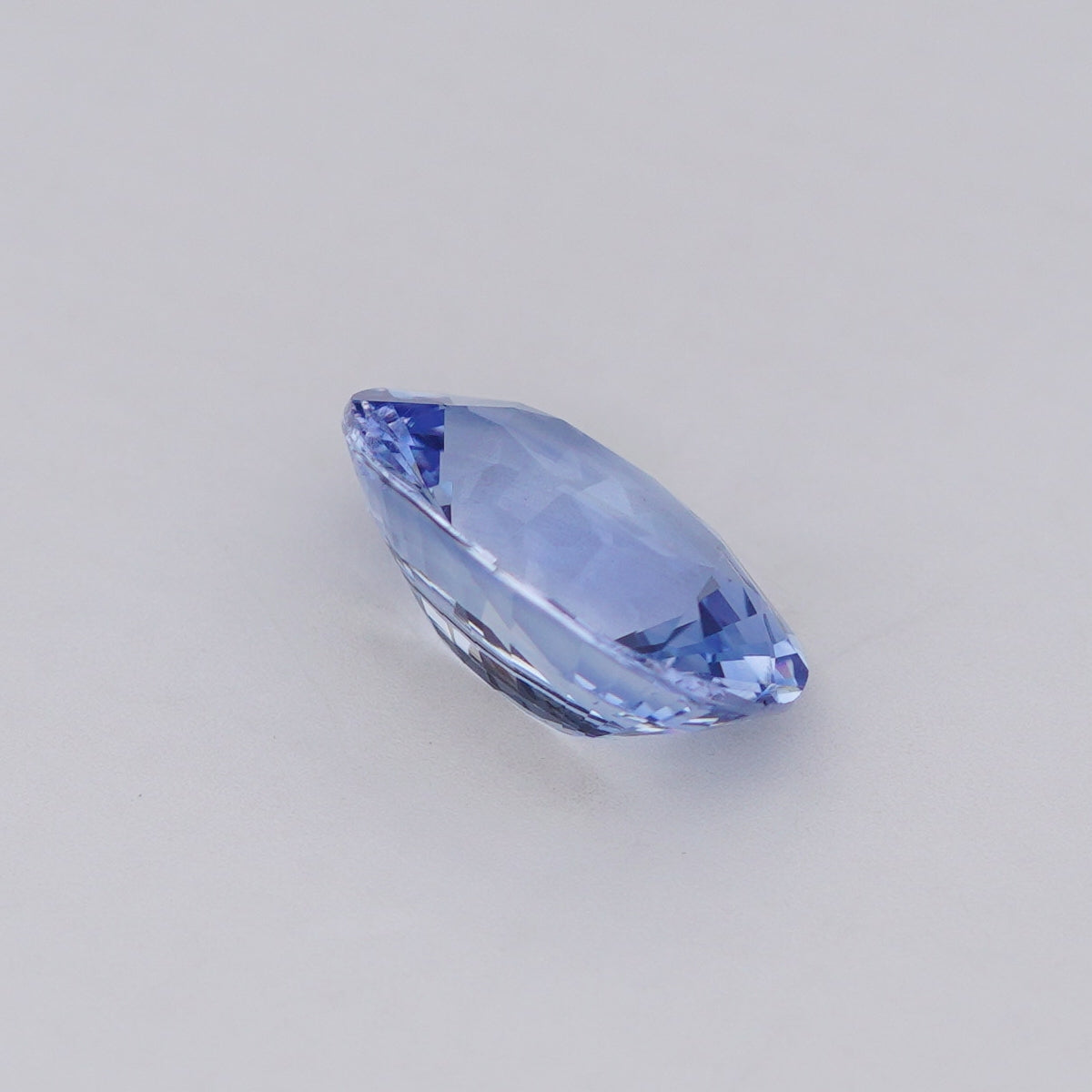 2.11 Ct Pastel Blue Ceylon Sapphire Unheated Oval Cut