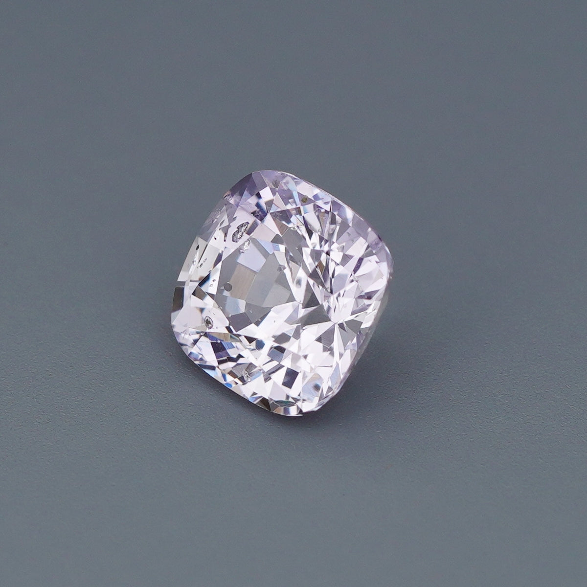1.92 Ct Pale Purple Ceylon Sapphire Unheated Cushion Cut