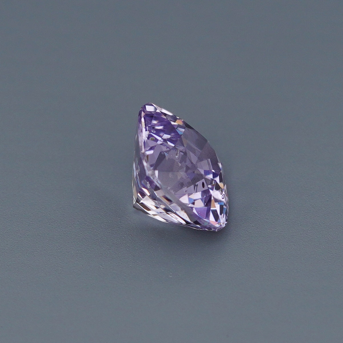 1.92 Ct Pale Purple Ceylon Sapphire Unheated Cushion Cut