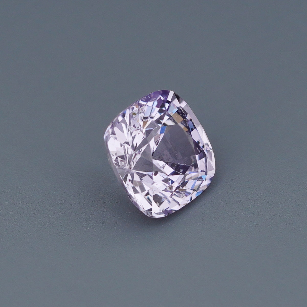 1.92 Ct Pale Purple Ceylon Sapphire Unheated Cushion Cut