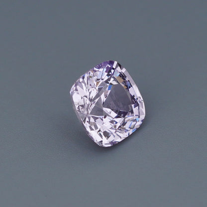 1.92 Ct Pale Purple Ceylon Sapphire Unheated Cushion Cut