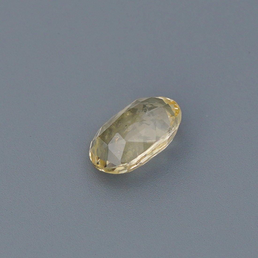1.04 Ct Yellow Ceylon Sapphire Unheated Oval Cut