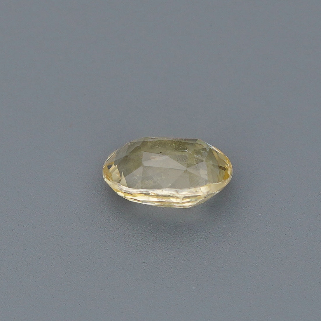 1.04 Ct Yellow Ceylon Sapphire Unheated Oval Cut