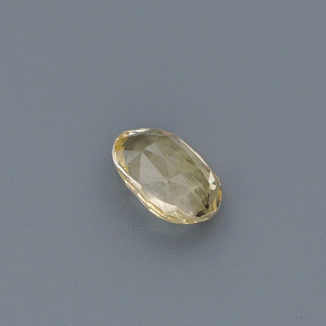 1.04 Ct Yellow Ceylon Sapphire Unheated Oval Cut
