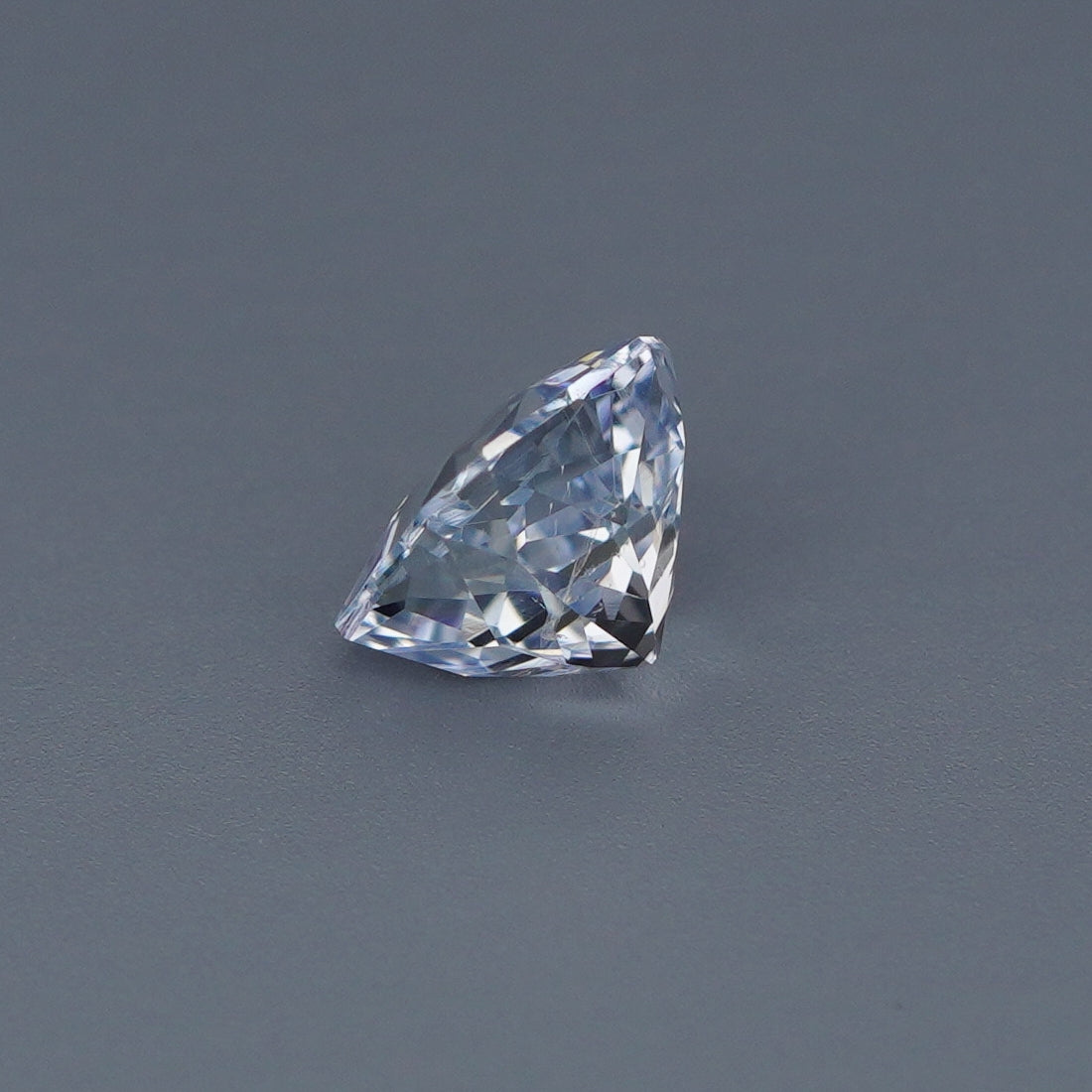 1.21 Ct White Sapphire Unheated Octagon Princess Cut
