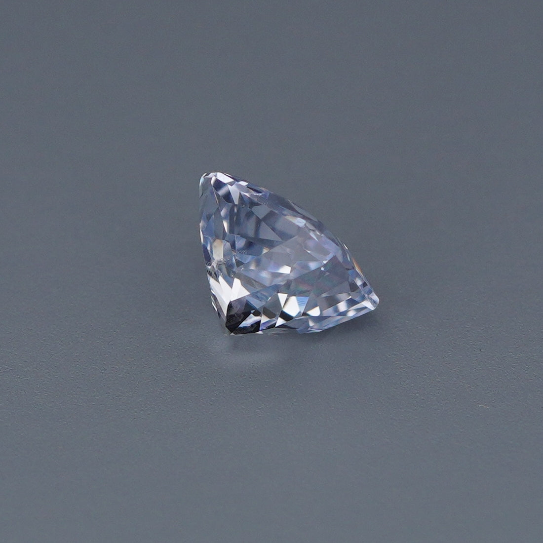 1.21 Ct White Sapphire Unheated Octagon Princess Cut