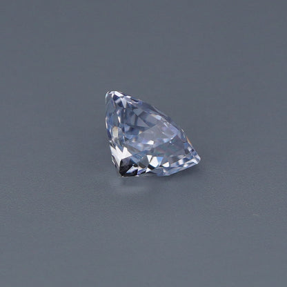 1.21 Ct White Sapphire Unheated Octagon Princess Cut