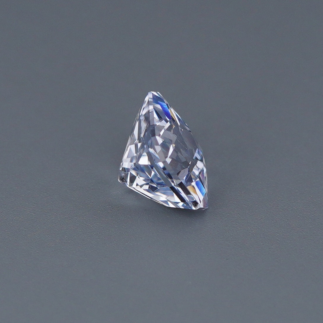 1.21 Ct White Sapphire Unheated Octagon Princess Cut