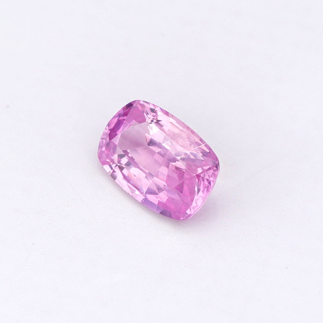 0.92 Ct Pink Ceylon Sapphire Heated Cushion Cut