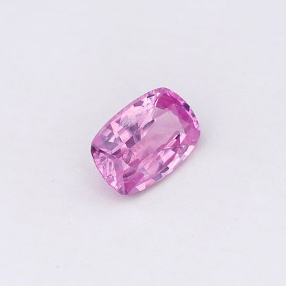 0.92 Ct Pink Ceylon Sapphire Heated Cushion Cut