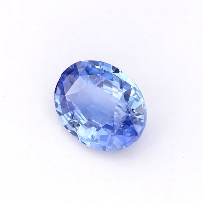 2.55 Ct Blue Ceylon Sapphire Unheated Oval Cut