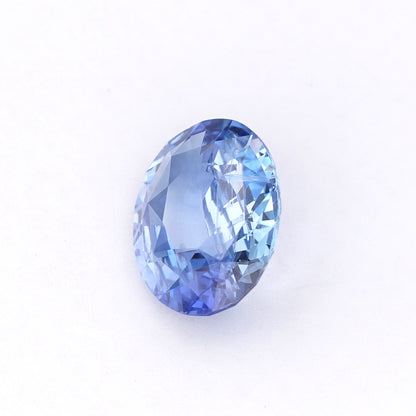 2.55 Ct Blue Ceylon Sapphire Unheated Oval Cut