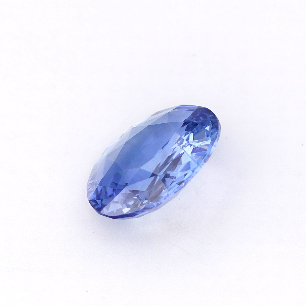2.55 Ct Blue Ceylon Sapphire Unheated Oval Cut