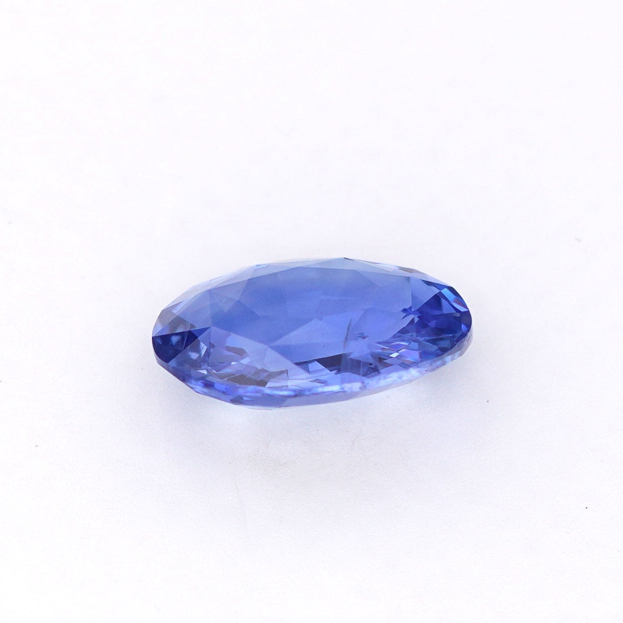 2.55 Ct Blue Ceylon Sapphire Unheated Oval Cut