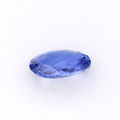 2.55 Ct Blue Ceylon Sapphire Unheated Oval Cut