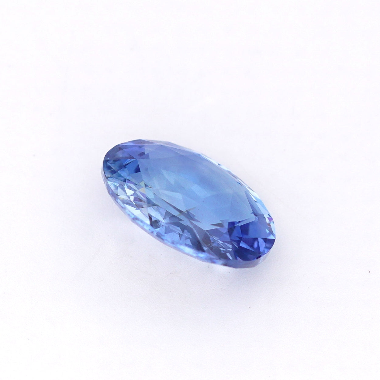 2.55 Ct Blue Ceylon Sapphire Unheated Oval Cut
