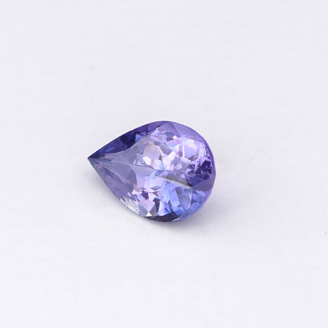 0.92 Ct Vivid Blue Ceylon Sapphire Heated Oval Pear Cut