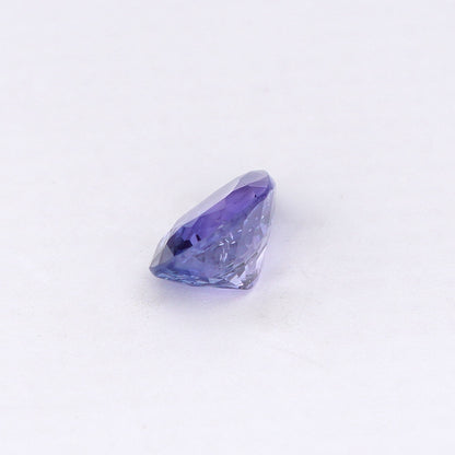 0.92 Ct Vivid Blue Ceylon Sapphire Heated Oval Pear Cut