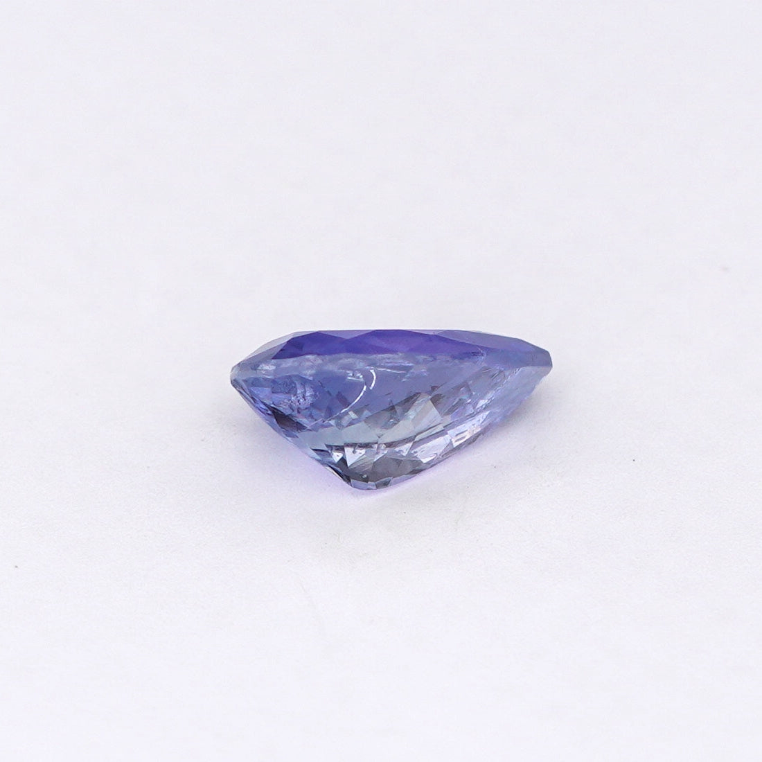 0.92 Ct Vivid Blue Ceylon Sapphire Heated Oval Pear Cut