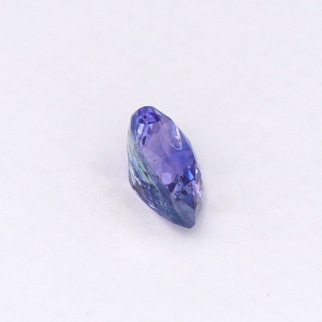 0.92 Ct Vivid Blue Ceylon Sapphire Heated Oval Pear Cut