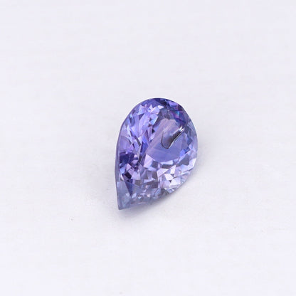 0.92 Ct Vivid Blue Ceylon Sapphire Heated Oval Pear Cut