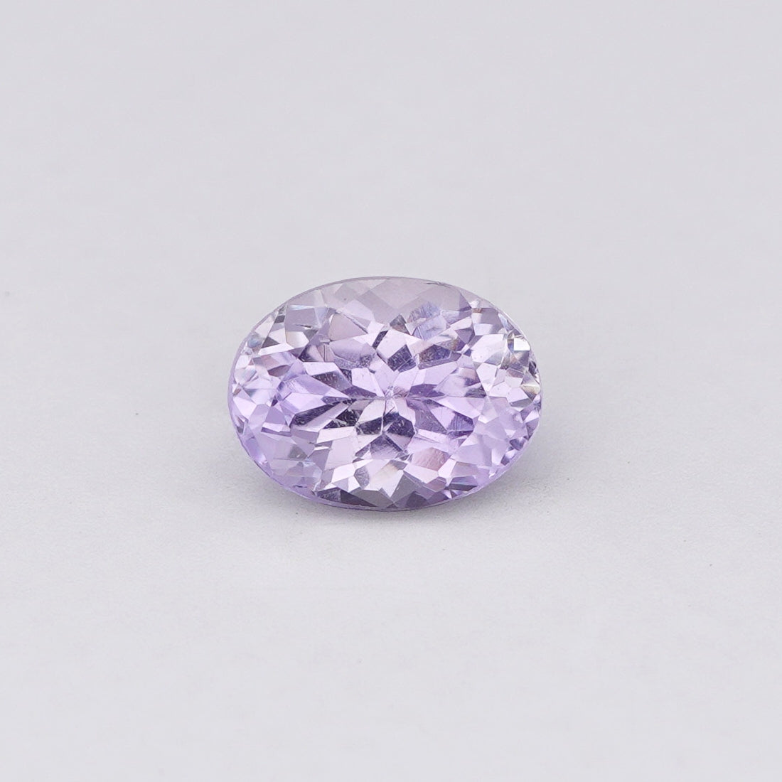 0.95 Ct Purple Ceylon Sapphire Unheated Oval Cut