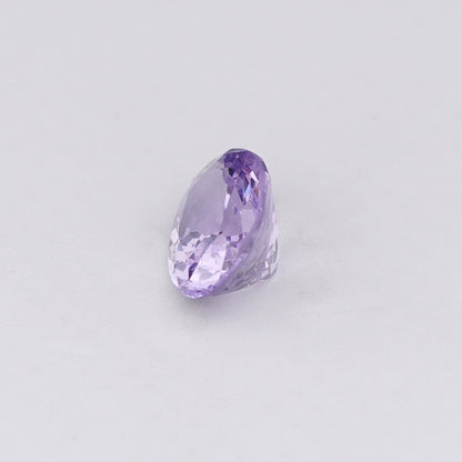 0.95 Ct Purple Ceylon Sapphire Unheated Oval Cut