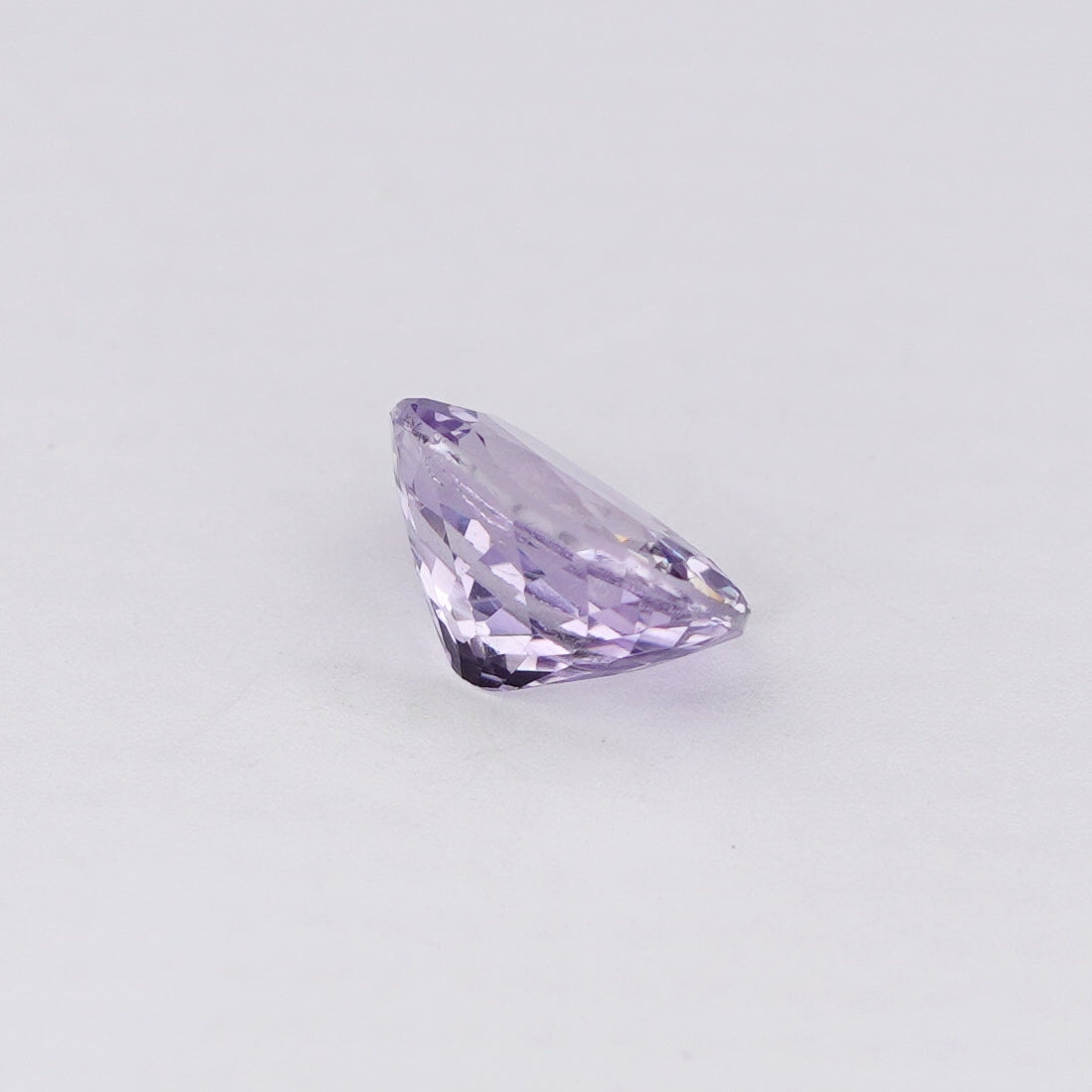 0.95 Ct Purple Ceylon Sapphire Unheated Oval Cut