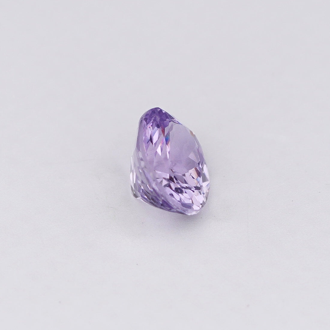 0.95 Ct Purple Ceylon Sapphire Unheated Oval Cut