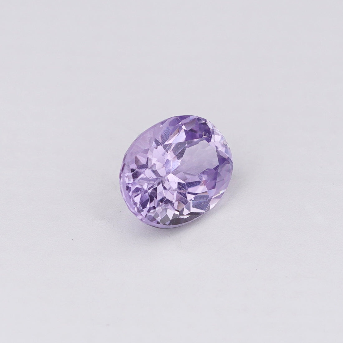 0.95 Ct Purple Ceylon Sapphire Unheated Oval Cut