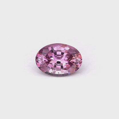 0.93 Ct Pink Ceylon Sapphire Oval Cut