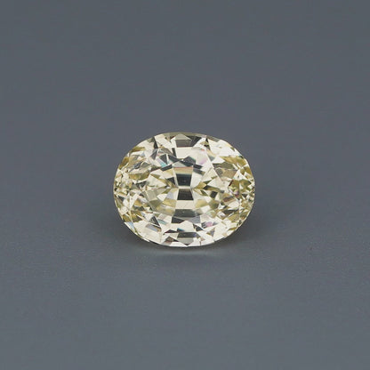 1.29 Ct Yellow Ceylon Sapphire Unheated Oval Cut