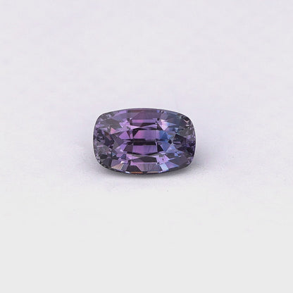 0.66 Ct Bi Colour (Blue and Purple) Ceylon Sapphire Long Cushion