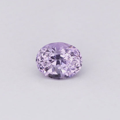 1.11 Ct Pale Purple Ceylon Sapphire Unheated Oval Cut