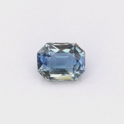 1.72 Ct Teal (Green) Sapphire Octagon Cut