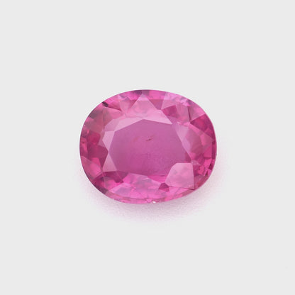 1.3 Ct Pink Ceylon Sapphire Unheated Oval Cut